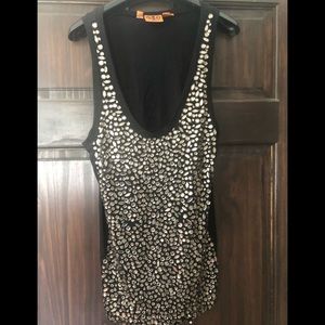 Tory Burch embezzling tank top sz Small